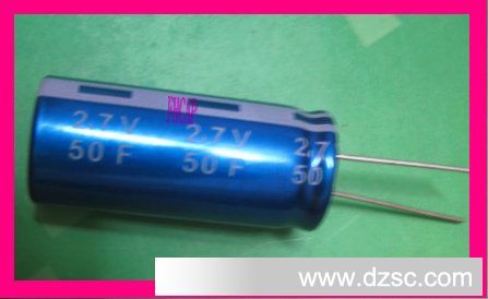 工廠直銷國(guó)產(chǎn)50f 2.7v 法拉電容器質(zhì)優(yōu)價(jià)好