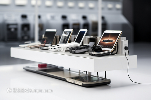 手機(jī)店的電子產(chǎn)品